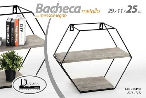 Bacheca porta oggetti - oggetti, metallo