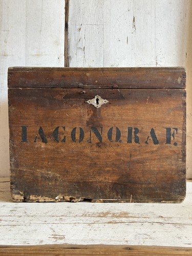 Antico raro 900 baule legno - '900,