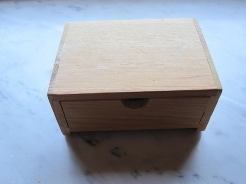Cofanetto box legno con - legno,